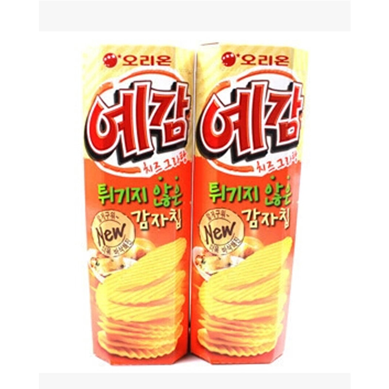 【天猫超市】韩国进口零食品好丽友奶酪薯片烧烤碳烤小盒薯愿60g%