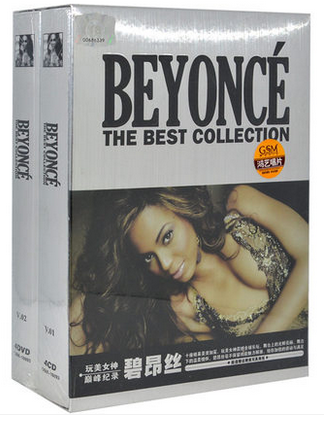 BEYONCE 碧昂丝 巅峰纪录（套装）4CD+4DVD