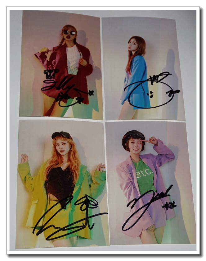 EXID hani, etc. Signature pro Pen Mini 3 ECLIPSE PROMOTIONAL SIGNATURE PRO-PEN PHOTO KIT 4 sheets