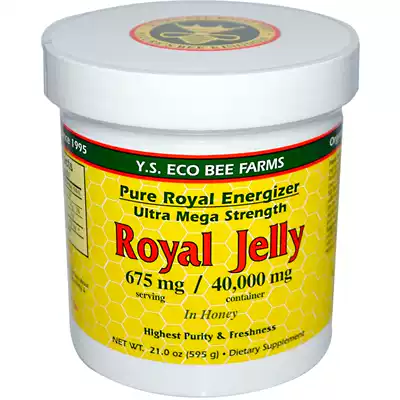 United States Y S Eco Bee Farms has j high purity Royal Jelly to complement the strong physique 595g