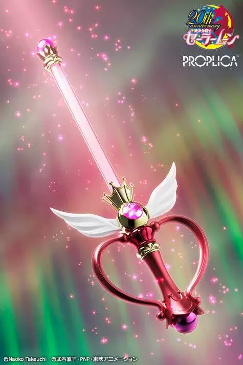 Bandai Sailor Moon Fantasy Starlight Stick PROPLICA SUPER S Преобразовательная палочка, японский аниме периферийный продукт коллекции палочек
