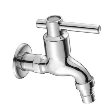 KRQI Kunquan all-copper single cooling washing machine faucet into the wall faucet quick open washing machine faucet