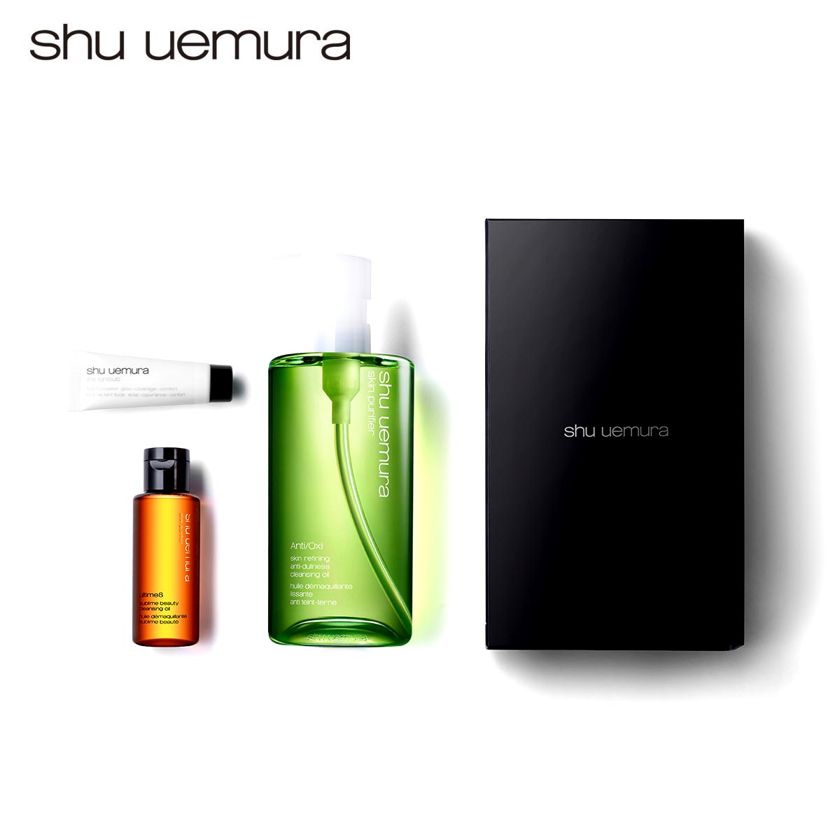 Shu uemura植村秀绿茶新肌洁颜油 卸妆液 面眼唇部温和深层清洁