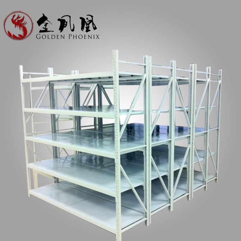 Suzhou storage warehouse shelves heavy medium light fruit rack clothing display rack thick strong and durable