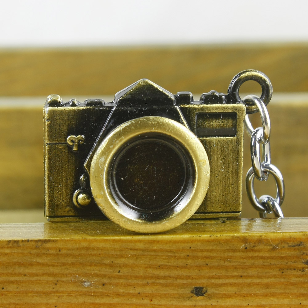 Retro Mini Camera Cute Keychain Pendant Keyring Pendant All Metal Alloy Classic Collection