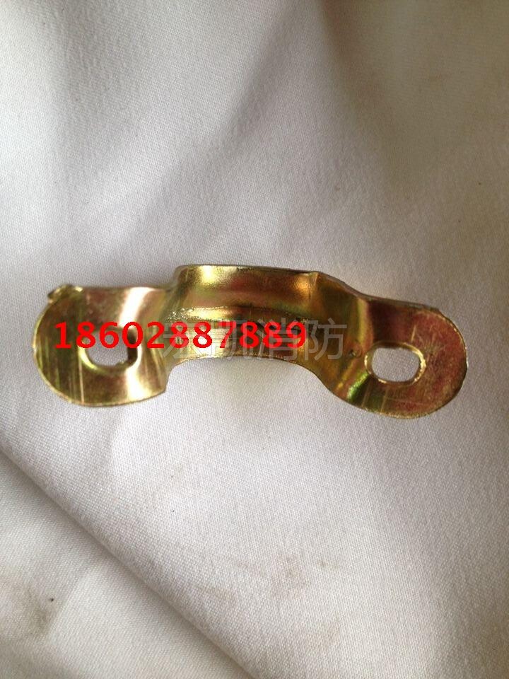 Color Zinc Saddle Card Anti - Card Semi - Round Card KBG Pipe Accessories Saddle - type Card Chengdu