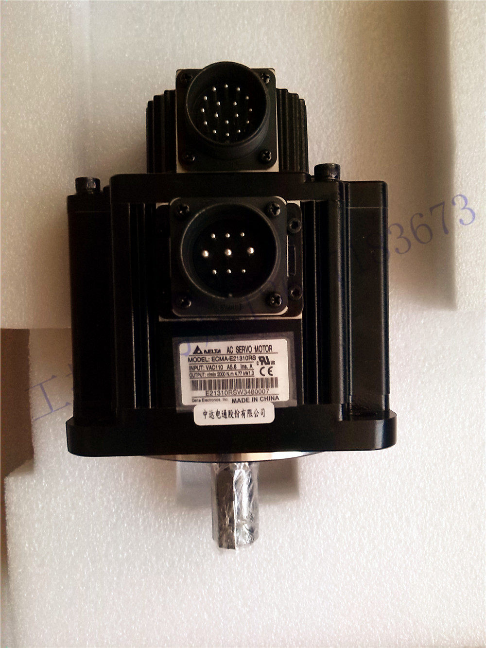 Original Taiwan Delta servo motor ECMA-E21310RS 1KW New warranty 1 year spot