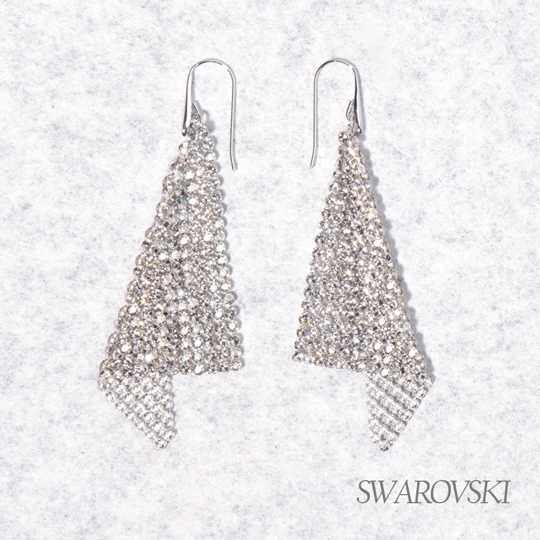 【SWAROVSKI】施华洛世奇Fit 流光水晶耳环