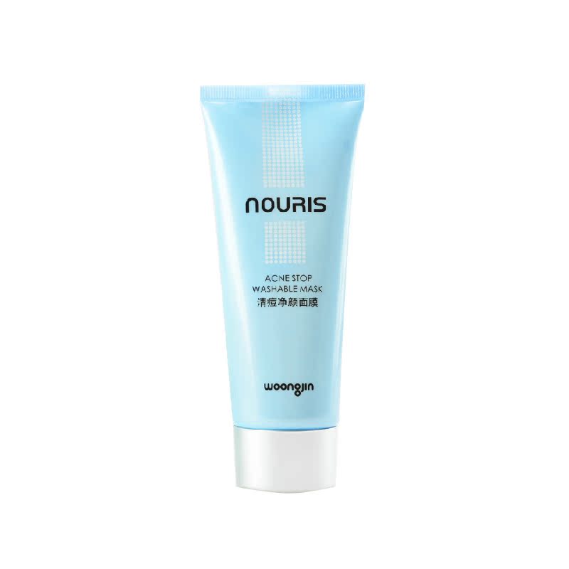 官方正品 韩国熊津化妆品 娜瑞丝清痘净颜面膜100ml 痘痘肤质必备