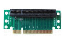 Новый рис. PCI-E 8X riser 90-градус горизонтальной карты ризера карты 98pin рулевой карты 3 0CM