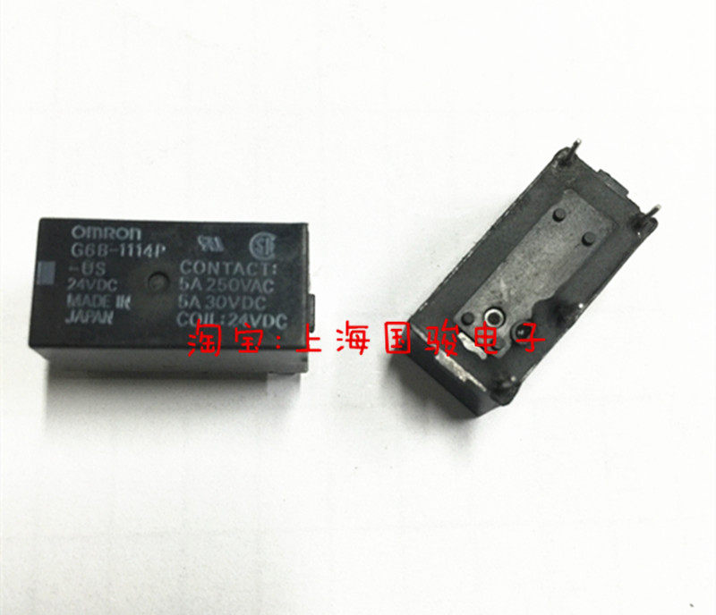 OMRONOMRON relay G6B-1114P-US 24VDC original scattered new 4 feet quality assurance