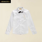 ARMATEN Amartini 2016 mới áo sơ mi nam tay dài màu trắng thời trang hoang dã