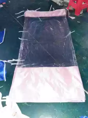 Factory professional custom outdoor folding tent thick soft rubber PVC transparent cloth waterproof and windproof ordinary cloth