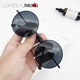 New York khung tròn retro Hoàng tử gương mặt tốt kính râm nữ mặt tròn màu đỏ với cùng một đoạn kính râm nam mắt kính gucci Kính râm