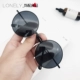 New York khung tròn retro Hoàng tử gương mặt tốt kính râm nữ mặt tròn màu đỏ với cùng một đoạn kính râm nam