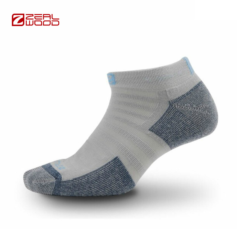 ZEALWOOD/赛乐 户外男女款运动跑步排汗耐磨短袜子奔跑者Runner