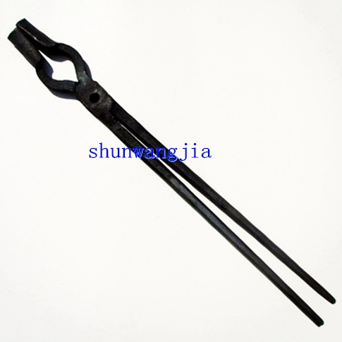 Round hole iron pliers round mouth round head pliers pliers blacksmith iron tweezers manual clip clamping hand tools