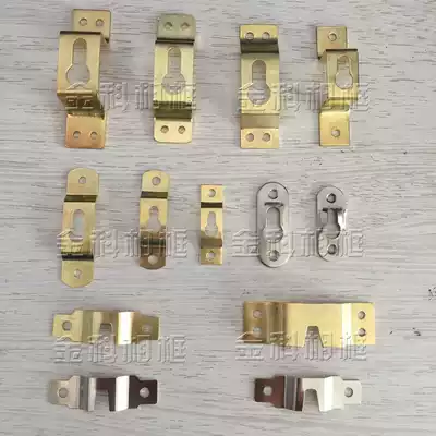 Photo frame dark hanging cross stitch mounting adhesive hook photo frame hardware accessories frame wedding photo studio photo frame adhesive hook