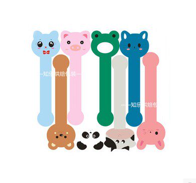 Cute Animal Sealing Sticker Tui Tuile Biscuit Baking Sticker Glass Sticker