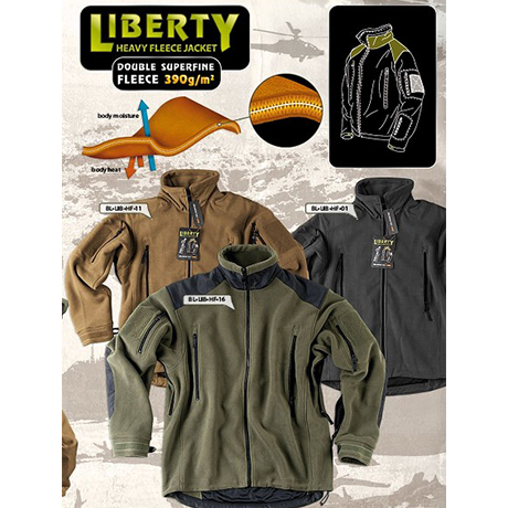 Polish helikon Liberty heavy duty fleece tactical jacket 4 colors