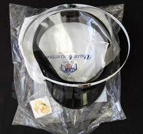 Brand new military version of the USMC white dress large-brimmed hat-----7 3 4 extra large size