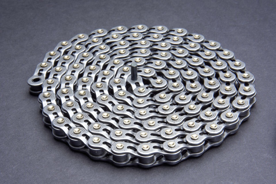 German brand ECLAT Stroke bmx Main Street car action dead fly ultra-light cutout semi-cut chain