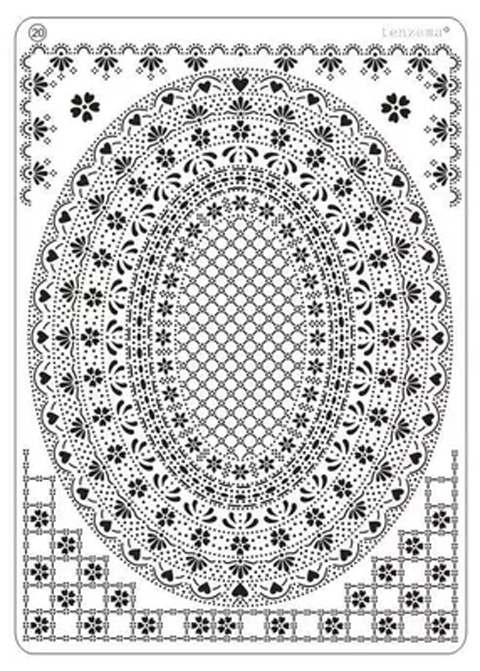 Paper lace (Pagi door) diy-embossed perforated dual-purpose screen screen NO 20--comparable to imports from the Netherlands