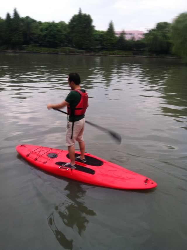 Swing paddle paddle board sampan surfboard stand-up board sup