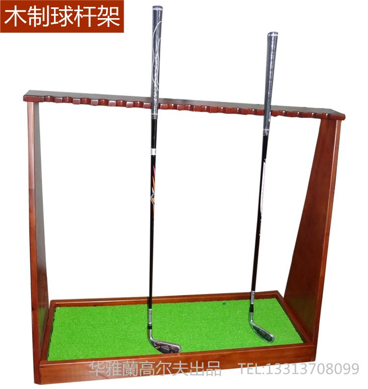Golf Club Rack 18 Club Wooden Rack New Club Custom Style 2019 New Promotion
