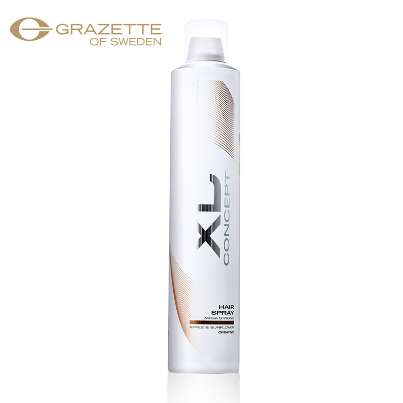GRAZETTE 盈亮持久定型喷雾摩丝蓬松啫喱水男女款发泥发蜡