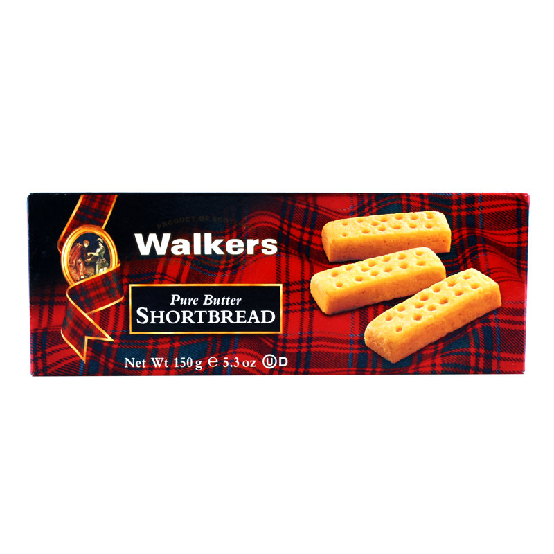 【天猫超市】英国进口饼干 沃尔克斯指形黄油酥饼150g/盒 小点心