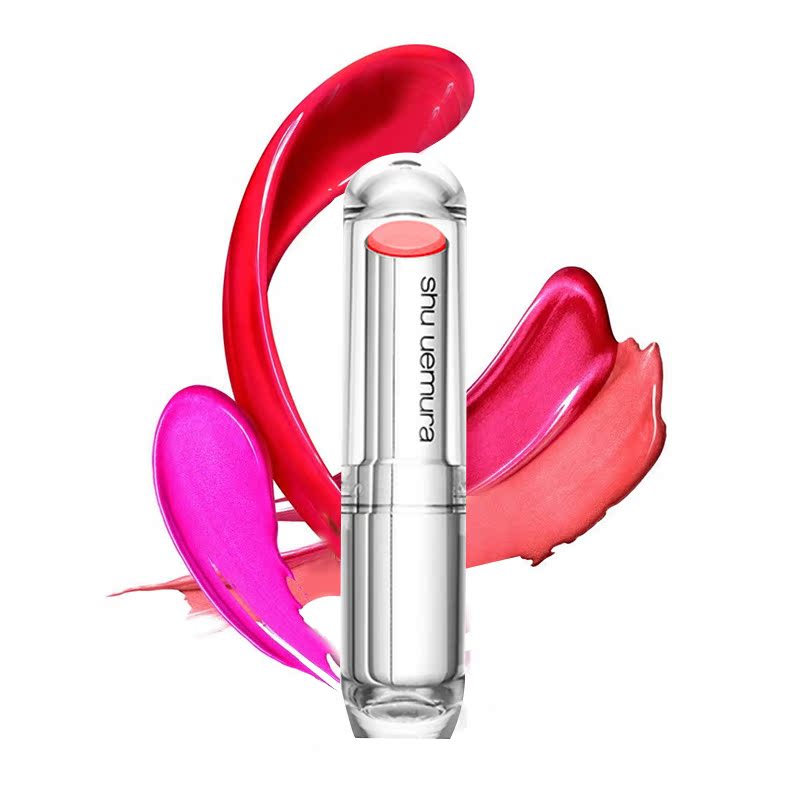 Shu-uemura/植村秀唇膏 无色限口红3.2g 保湿滋润持久润泽 女咬唇