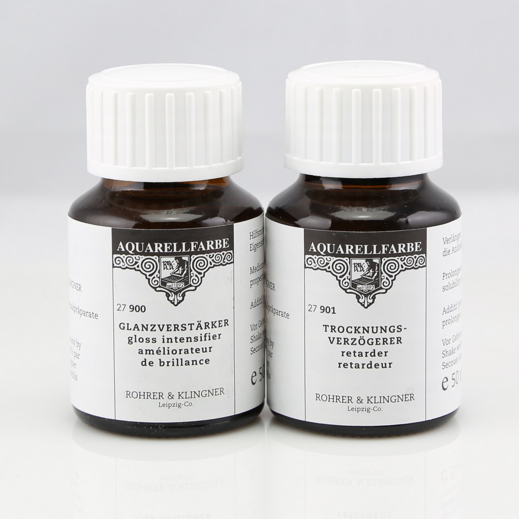 German RohrerKlingner Watercolor Painting Slow Drying Agent Augers-Taobao