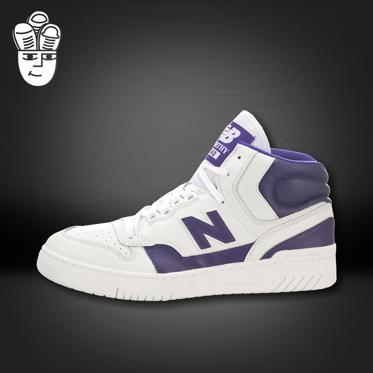 New Balance Worthy 740 NB男子高帮篮球鞋 复古运动休闲鞋