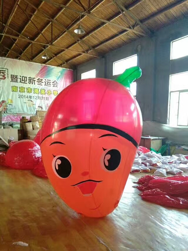 PVC pepper lift-off cartoon square advertising big balloon lift-off balloon personalized custom cartoon