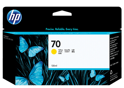 Original fit HP HP HP 70 C9454A yellow ink cartridge-Taobao