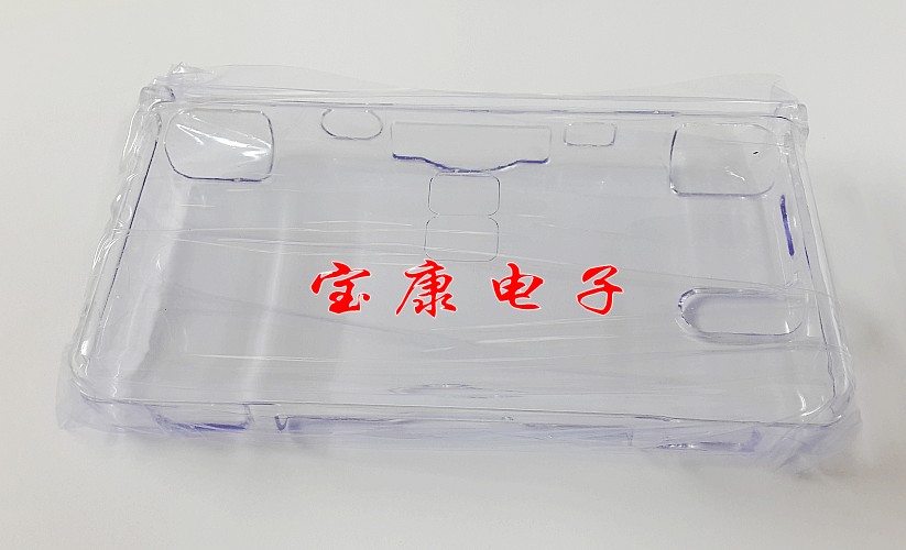 White Transparent NDSL Crystal Protective case NDSL protective cover transparent NDSL