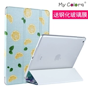 Ipad pro9.7 bảo vệ bìa Apple tablet siêu mỏng ipadpro9.7 inch phim hoạt hình da trường hợp tất cả các bao gồm