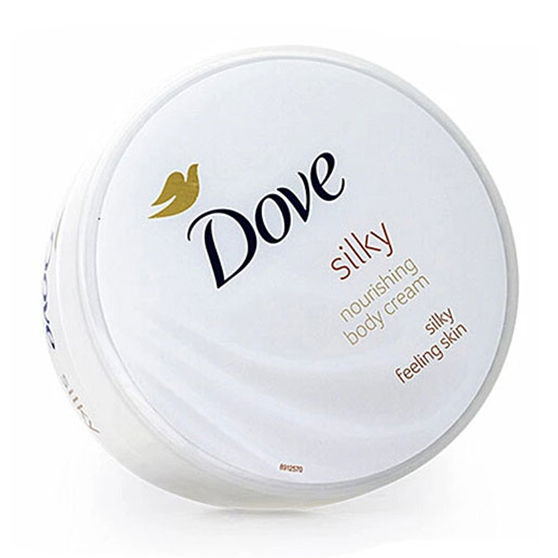 Dove/多芬蚕丝美白身体滋润乳霜300ml 清洁滋润身体乳正品