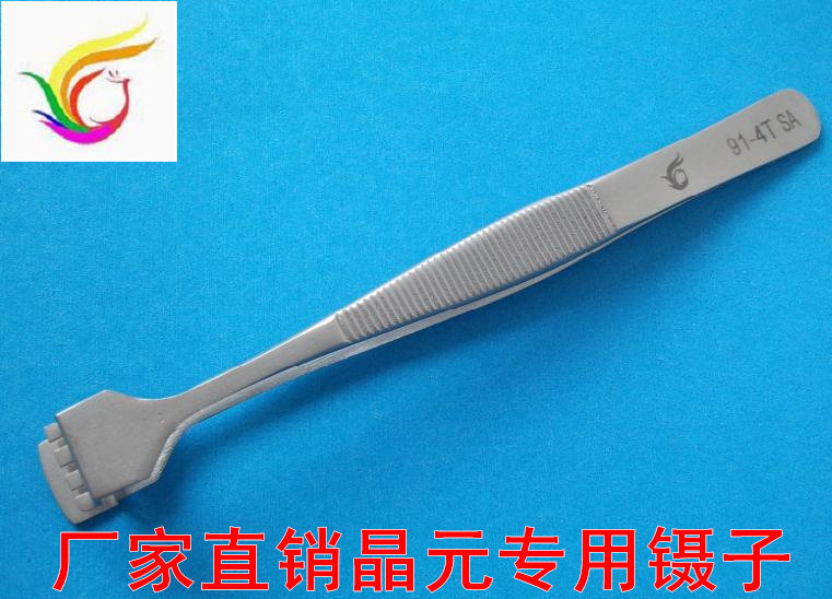 PHOENIX晶元镊子 91-4T 硅晶片夹取镊子 芯片镊子 晶元片专用镊子