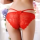 Quần lót nữ chất liệu cotton siêu mỏng trong suốt ren thấp eo không có dấu vết nóng bỏng