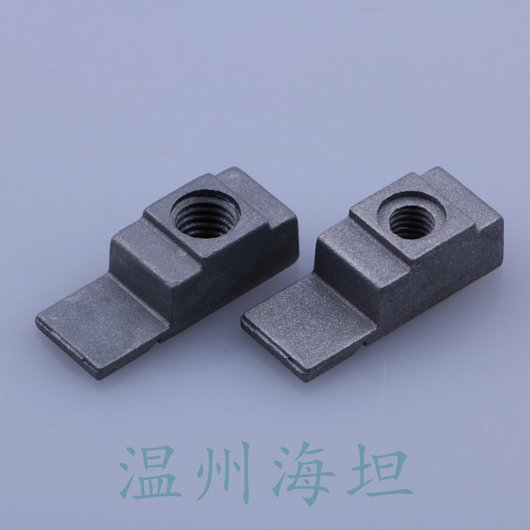 Haitan Witu cabinet accessories square nut M6 M8 electric cabinet box accessories zinc alloy square nut
