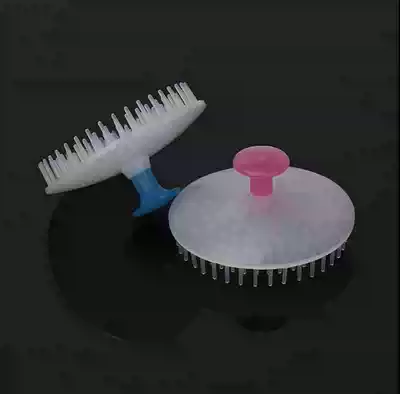Japan imported hair comb MAKOTO round shampoo brush Head massage comb Scalp massager Shampoo brush 2 packs