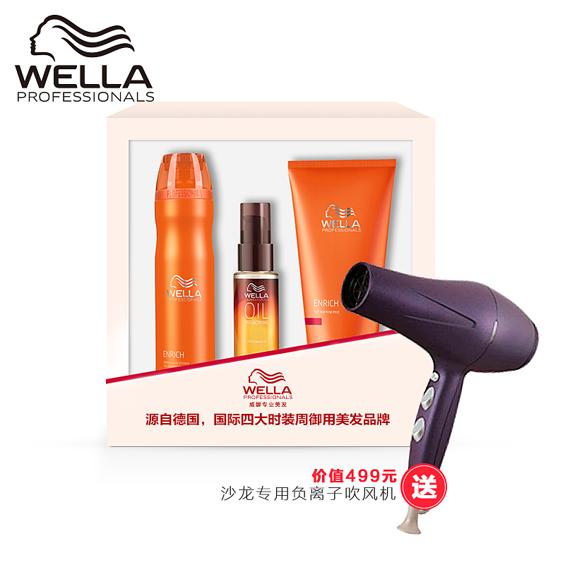 威娜臻享洗护礼盒 + 沙龙专用负离子吹风机一台