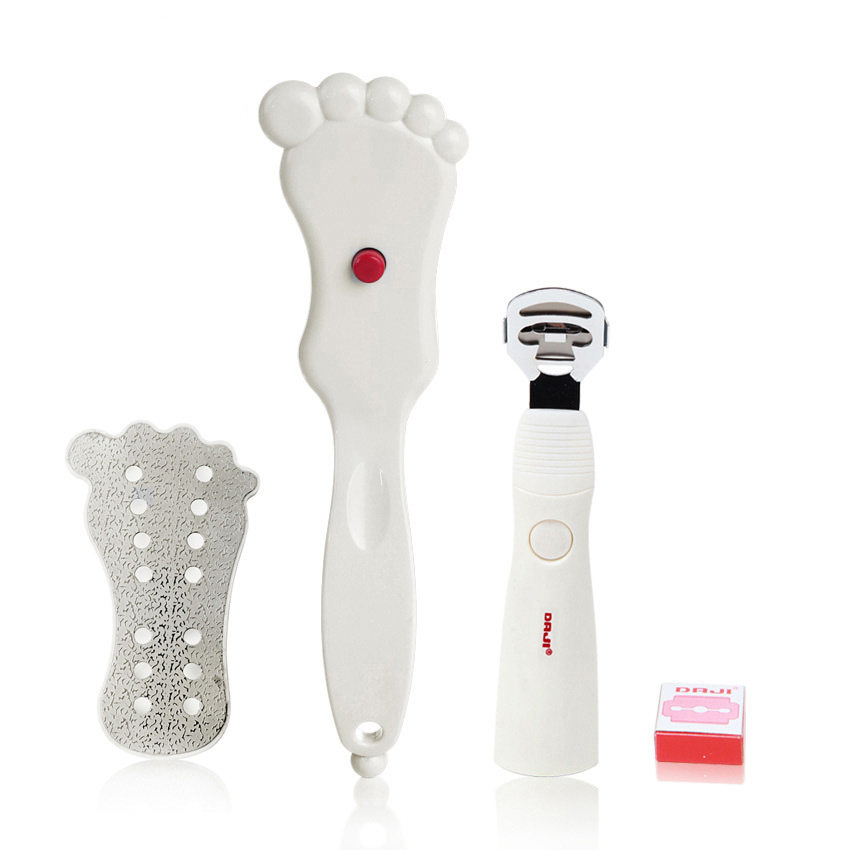 大吉 磨脚器套装 Y850-1 去死皮老茧洗脚刷搓脚板磨脚组合不锈钢