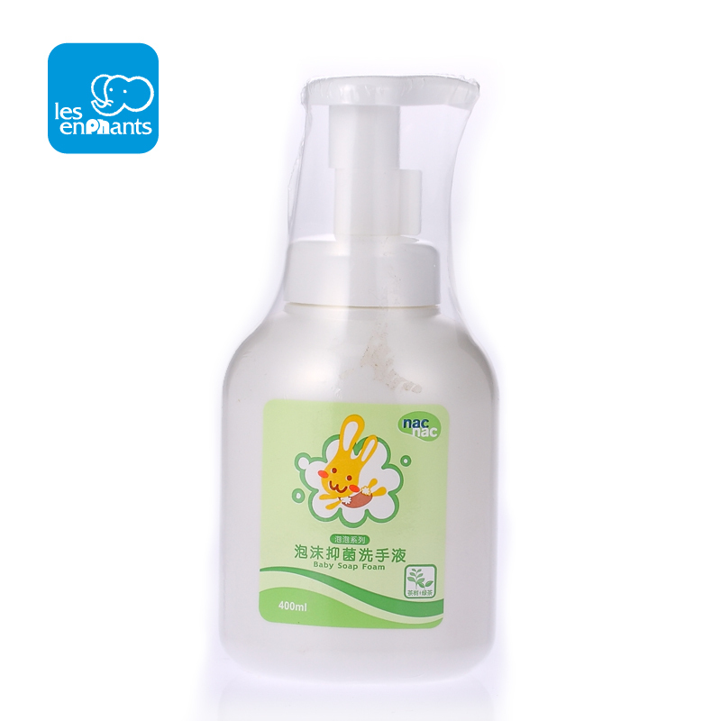 nac nac/宝贝可爱 泡沫洗手液茶树+绿茶 400ml特价
