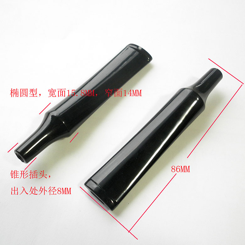 Tobacco Diy Stone Nanwood Wood Wood Hand Tobacco Fighting Accessories 3mm Filter Core Cigarette Holder Nibble Mouth Non Prefabrication Army Inserted Oval