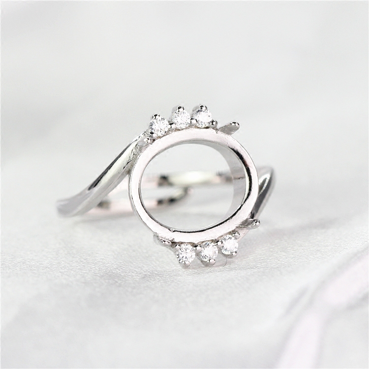 Bague Femme en Argenterie - Ref 3088613 Image 5