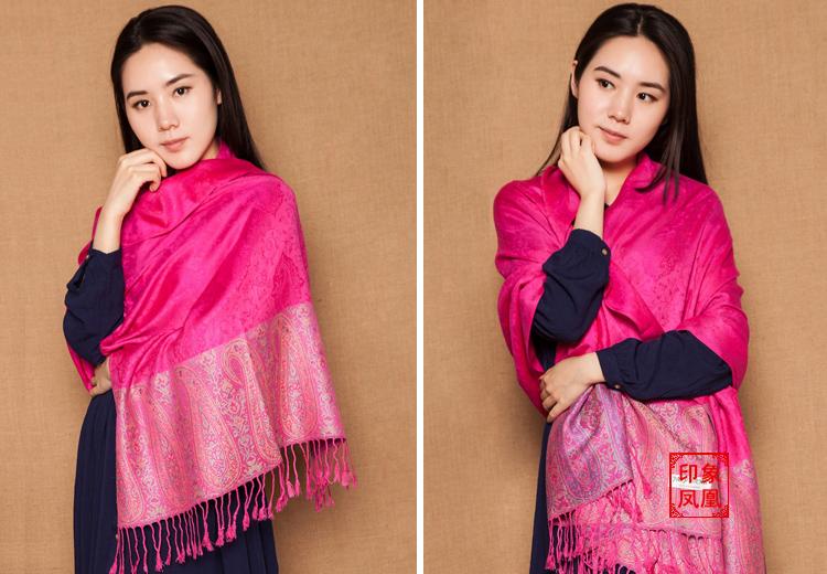 Wuzhen Lijiang Phoenix National Wind Four Seasons Silk Cotton Window Scarf Air Conditioning Room Scarf