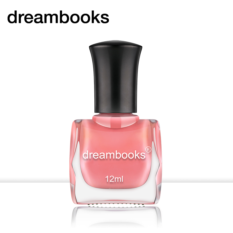 Dreambooks环保指甲油粉色 樱花初开 糖果色 无毒美甲12ML